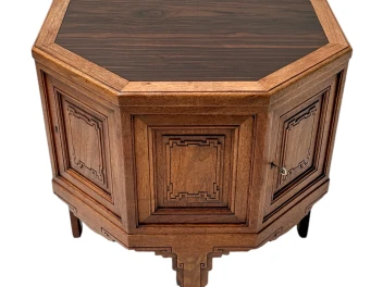 Art Deco Amsterdamse School Coffee Table or Cabinet by Napoleon Le Grand, 1920s